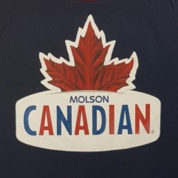 Vintage MOLSON CANADIAN Tee Shirt Extra Large US XL Sleeveless Beer Shirt Canada - Picture 4 of 11